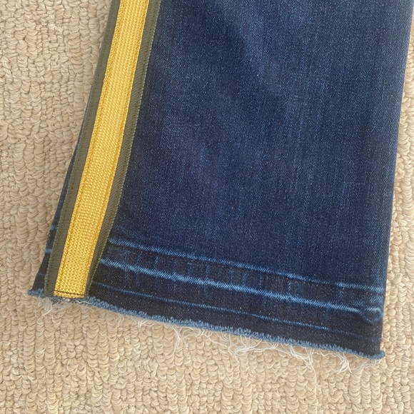 Veronica Beard Carolyn Tuxedo Striped Jeans - size 24 - Picture 12 of 16